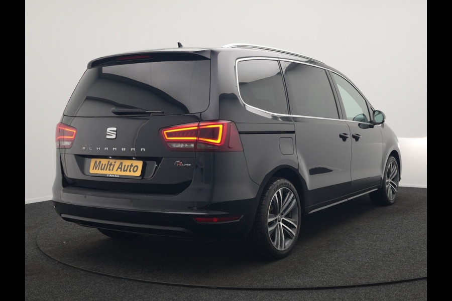 Seat Alhambra 1.4 TSI FR Business Intense 7 Persoons 150pk Dealer O.H. | Trekhaak Af Fabriek | Panodak | Adaptive Cruise | Camera | Apple Carplay | Alcantara Sportstoelen Verwarmd | Keyless | Blis | Navigatie | DAB |