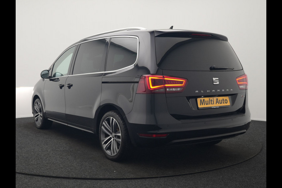 Seat Alhambra 1.4 TSI FR Business Intense 7 Persoons 150pk Dealer O.H. | Trekhaak Af Fabriek | Panodak | Adaptive Cruise | Camera | Apple Carplay | Alcantara Sportstoelen Verwarmd | Keyless | Blis | Navigatie | DAB |