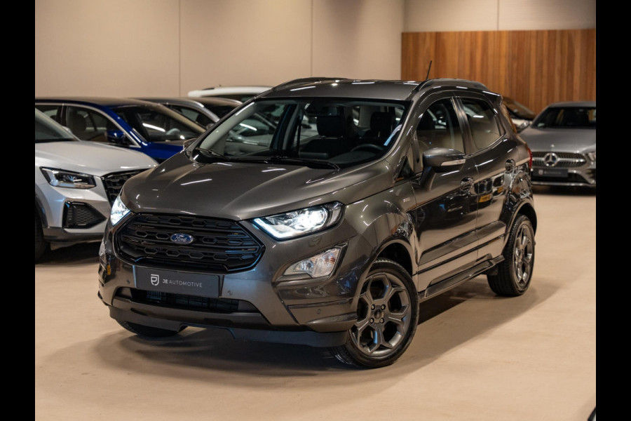 Ford EcoSport 1.0 EcoBoost ST-Line 125PK, Cruise, Clima, Multistuur, Led, Alcantara, PDC, Private Glas, Voll Onderhouden