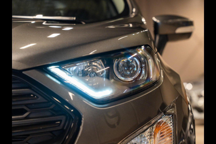Ford EcoSport 1.0 EcoBoost ST-Line 125PK, Cruise, Clima, Multistuur, Led, Alcantara, PDC, Private Glas, Voll Onderhouden