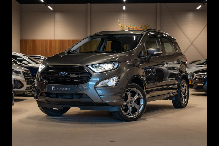 Ford EcoSport 1.0 EcoBoost ST-Line 125PK, Cruise, Clima, Multistuur, Led, Alcantara, PDC, Private Glas, Voll Onderhouden