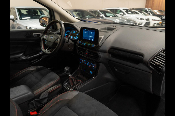Ford EcoSport 1.0 EcoBoost ST-Line 125PK, Cruise, Clima, Multistuur, Led, Alcantara, PDC, Private Glas, Voll Onderhouden