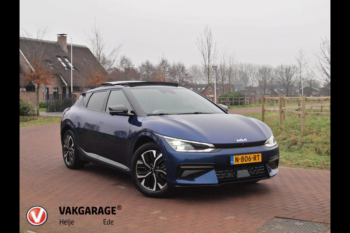 Kia Ev6 GT-Line 77.4 kWh | Panoramadak | Head-Up Display | 360 Camera | Trekhaak | Apple Carplay |