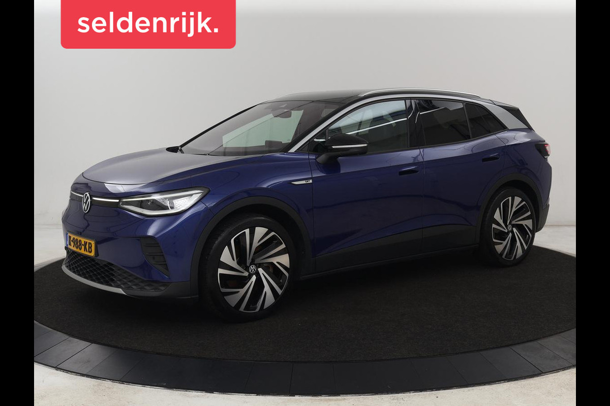 Volkswagen ID.4 Max 77 kWh | Panoramadak | Stoelverwarming | Head-Up | Warmtepomp | 360 Camera | Trekhaak | Sfeerverlichting | Half leder | Matrix LED | Carplay | Adaptive cruise | Memory | Keyless | Massage