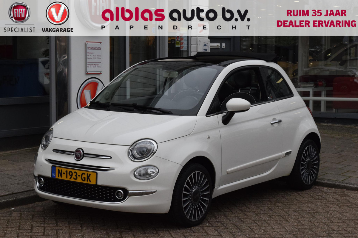 Fiat 500C 1.2 Lounge|Nav|Carplay|Cruise|16"|PDC|