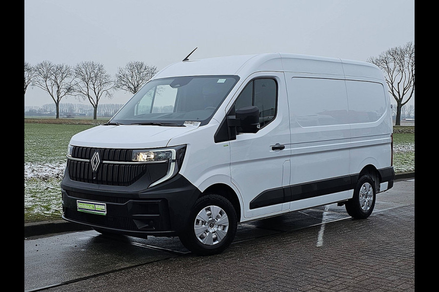 Renault Master T35 2.0 dCi 130 L2H2 Start 3-Zits CarPlay Airco 130Pk Euro6 BPM-Vrij Pdc Laadruimte-Betimmerd!