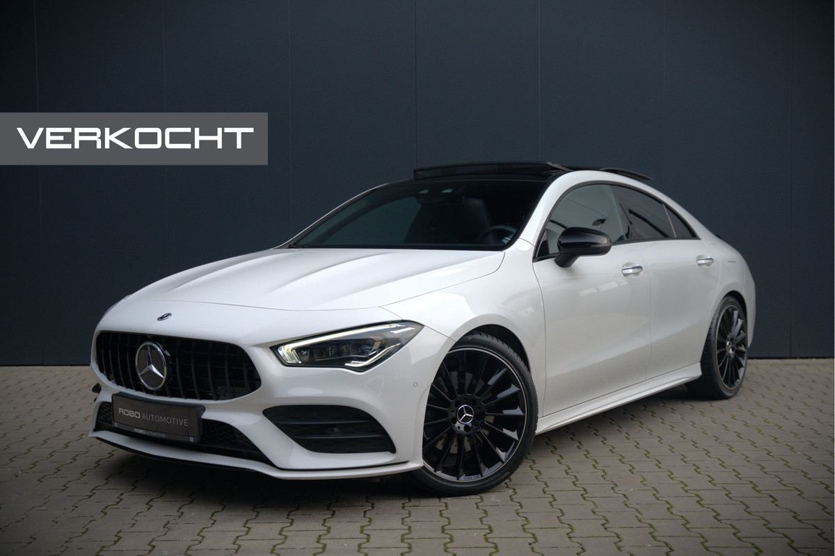 Mercedes-Benz CLA-Klasse 200 Business Solution AMG | Panoramadak | Stoelverwarming | Keyless | Memory Seats | Cruise Control | Ambiance verlichting | Camera | Parkeersensoren |