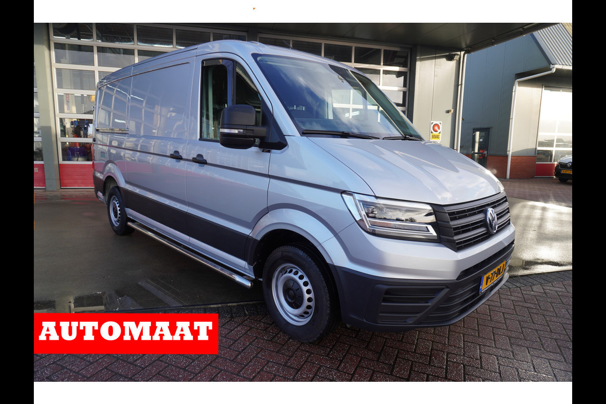 Volkswagen Crafter 35 2.0 TDI 177 PK L3H2 Automaat nr. V002 | Airco | Cruise | 2x geveerde stoel | Apple CP-Android auto