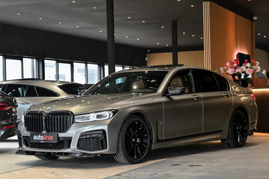 BMW 7 Serie 730d M-Sport. Pano, Softclose, HUD, Luchtv, 360, Keyless, Aero, Hifi, CarPlay, Sfeer!