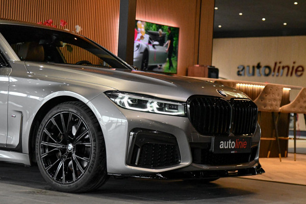 BMW 7 Serie 730d M-Sport. Pano, Softclose, HUD, Luchtv, 360, Keyless, Aero, Hifi, CarPlay, Sfeer!