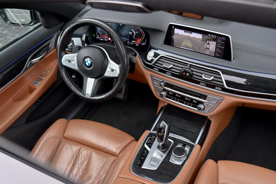 BMW 7 Serie 730d M-Sport. Pano, Softclose, HUD, Luchtv, 360, Keyless, Aero, Hifi, CarPlay, Sfeer!