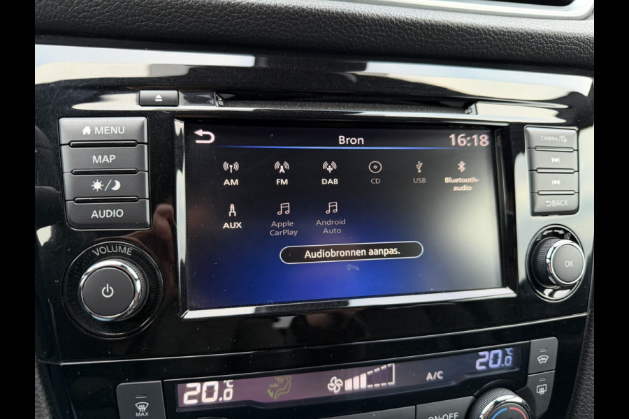 Nissan QASHQAI 1.3 DIG-T Tekna | Pano-Dak | Trekhaak | Carplay | Bose | Navi | Camera | Climate