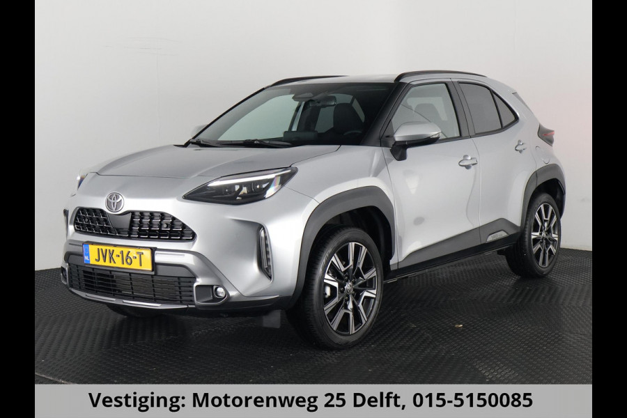 Toyota Yaris Cross 1.5 HYBRID 130 EXECUTIVE GARANTIE 9-2035 LEDER.STUUR/STOELVERW.DODE HOEK SENSOR. PDC V+A.ELEKTR.KOFFERBAK