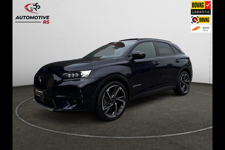 DS 7 Crossback 1.6 E-TENSE Aut. Louvre Acc Led Memory Stoelmassage Keyless 360° Pano Leder Elektr. Achterklep