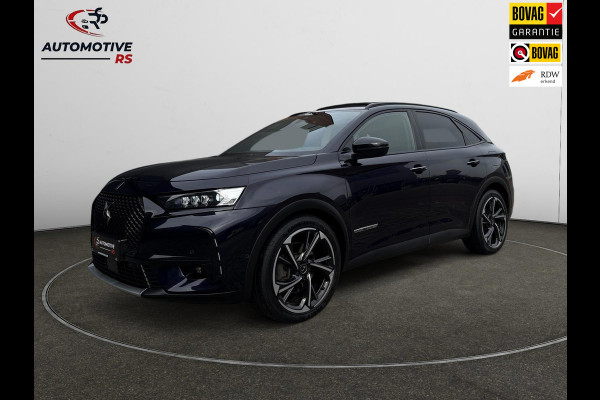 DS 7 Crossback 1.6 E-TENSE Aut. Louvre Acc Led Memory Stoelmassage Keyless 360° Pano Leder Elektr. Achterklep