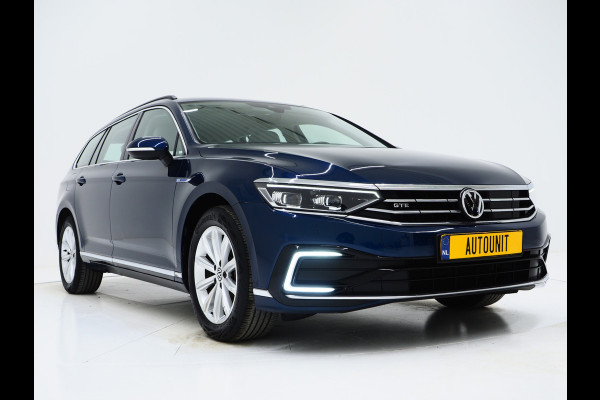 Volkswagen Passat Variant 1.4 TSI PHEV GTE | Leder | Trekhaak | Adaptive Cruise | Sfeerlicht | DAB | Climate | Matrix | Carplay
