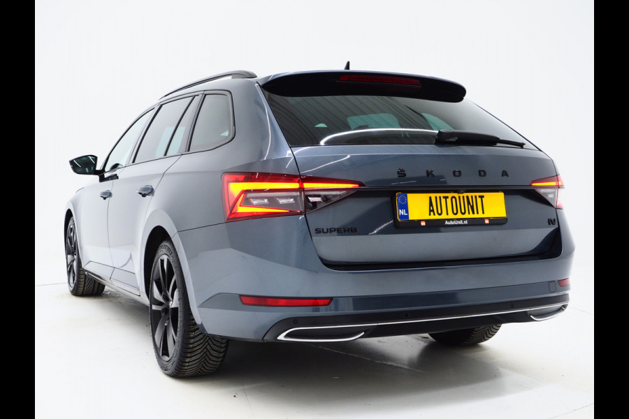 Škoda Superb Combi 1.4 TSI iV Sportline | Panoramadak | Trekhaak | Sportstoelen | Canton | Keyless | Adaptive Cruise | Carplay