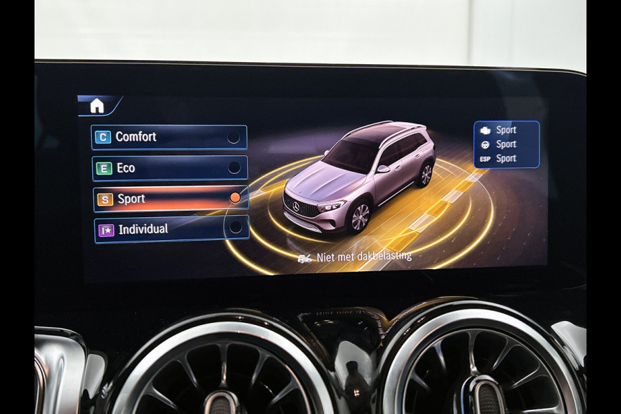 Mercedes-Benz EQB 250+ Business Solution Luxury 71 kWh | Panoramaschuifdak | Smartphone integratie | Extra USB-poorten | Stoelverwarming | Sfeerverlichting | Easypack achterklep | Dodehoekassistent |