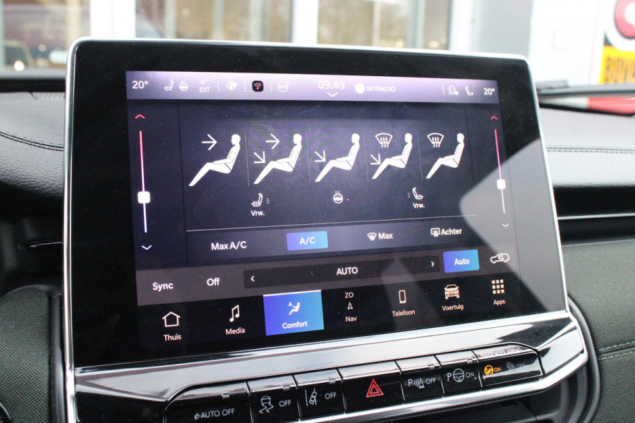 Jeep Compass 1.5T 145PK e-Hybrid NORTH STAR | SCHUIF/KANTEL DAK | UNIEKE KLEUR! "TECHNO GREEN" | WINTERPACK: STOEL/STUUR/PARKEERNSENSOREN/RUITENSPROEIER VERWARMBAAR | SAFETY PACK: 360° CAMERA/DODEHOEK BEWAKING/BUITENSPIEGELS MET INSTAPVERLICHTING | 10,1" TOUCHSCREEN MET NAVIGATIE/ADAPTIVE CRUISE CONTROL INCL LANE CENTERING ASSIST/VERKEERSBORDEN INFORMATIE/DRAADLOZE TELEFOONLADER/HANDSFREE ELEKTRISCH BEDIENBARE ACHTERKLEP | PREMIUM AUDIO SYSTEEM MET 9 SPEAKERS & SUBWOOVER "ALPINE" | KEYLESS ENTRY | DRAADLOZE APPLE CARPLAY/ANDROID AUTO | 18" LICHTMETALEN VELGEN | TWO TONE ZWART DAK |