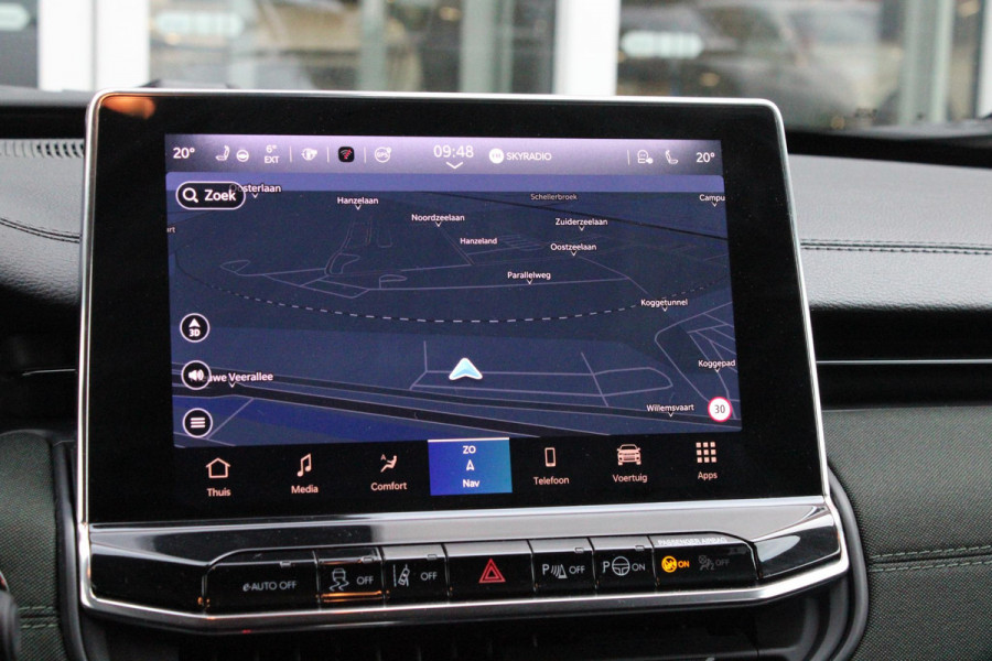 Jeep Compass 1.5T 145PK e-Hybrid NORTH STAR | SCHUIF/KANTEL DAK | UNIEKE KLEUR! "TECHNO GREEN" | WINTERPACK: STOEL/STUUR/PARKEERNSENSOREN/RUITENSPROEIER VERWARMBAAR | SAFETY PACK: 360° CAMERA/DODEHOEK BEWAKING/BUITENSPIEGELS MET INSTAPVERLICHTING | 10,1" TOUCHSCREEN MET NAVIGATIE/ADAPTIVE CRUISE CONTROL INCL LANE CENTERING ASSIST/VERKEERSBORDEN INFORMATIE/DRAADLOZE TELEFOONLADER/HANDSFREE ELEKTRISCH BEDIENBARE ACHTERKLEP | PREMIUM AUDIO SYSTEEM MET 9 SPEAKERS & SUBWOOVER "ALPINE" | KEYLESS ENTRY | DRAADLOZE APPLE CARPLAY/ANDROID AUTO | 18" LICHTMETALEN VELGEN | TWO TONE ZWART DAK |