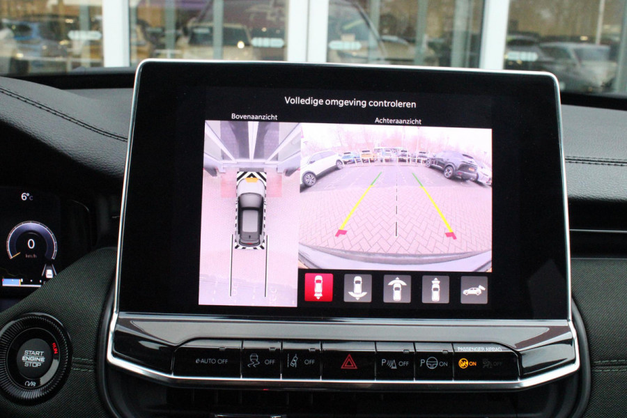 Jeep Compass 1.5T 145PK e-Hybrid NORTH STAR | SCHUIF/KANTEL DAK | UNIEKE KLEUR! "TECHNO GREEN" | WINTERPACK: STOEL/STUUR/PARKEERNSENSOREN/RUITENSPROEIER VERWARMBAAR | SAFETY PACK: 360° CAMERA/DODEHOEK BEWAKING/BUITENSPIEGELS MET INSTAPVERLICHTING | 10,1" TOUCHSCREEN MET NAVIGATIE/ADAPTIVE CRUISE CONTROL INCL LANE CENTERING ASSIST/VERKEERSBORDEN INFORMATIE/DRAADLOZE TELEFOONLADER/HANDSFREE ELEKTRISCH BEDIENBARE ACHTERKLEP | PREMIUM AUDIO SYSTEEM MET 9 SPEAKERS & SUBWOOVER "ALPINE" | KEYLESS ENTRY | DRAADLOZE APPLE CARPLAY/ANDROID AUTO | 18" LICHTMETALEN VELGEN | TWO TONE ZWART DAK |