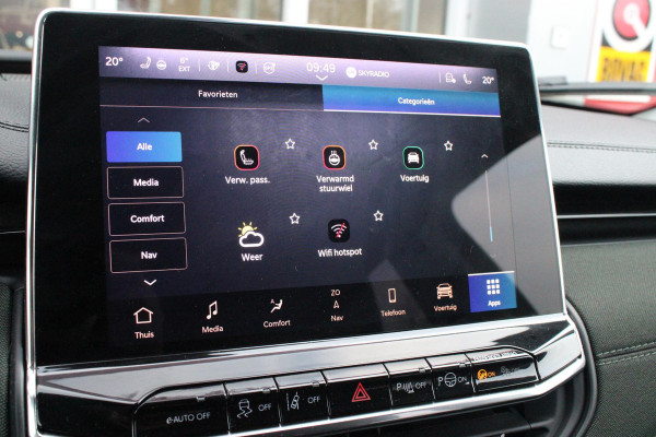 Jeep Compass 1.5T 145PK e-Hybrid NORTH STAR | SCHUIF/KANTEL DAK | UNIEKE KLEUR! "TECHNO GREEN" | WINTERPACK: STOEL/STUUR/PARKEERNSENSOREN/RUITENSPROEIER VERWARMBAAR | SAFETY PACK: 360° CAMERA/DODEHOEK BEWAKING/BUITENSPIEGELS MET INSTAPVERLICHTING | 10,1" TOUCHSCREEN MET NAVIGATIE/ADAPTIVE CRUISE CONTROL INCL LANE CENTERING ASSIST/VERKEERSBORDEN INFORMATIE/DRAADLOZE TELEFOONLADER/HANDSFREE ELEKTRISCH BEDIENBARE ACHTERKLEP | PREMIUM AUDIO SYSTEEM MET 9 SPEAKERS & SUBWOOVER "ALPINE" | KEYLESS ENTRY | DRAADLOZE APPLE CARPLAY/ANDROID AUTO | 18" LICHTMETALEN VELGEN | TWO TONE ZWART DAK |