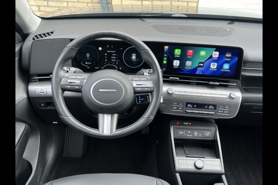 Hyundai Kona 1.6 GDI HEV Premium | Trekhaak | 360 Camera | Leder | LED | Dodehoek