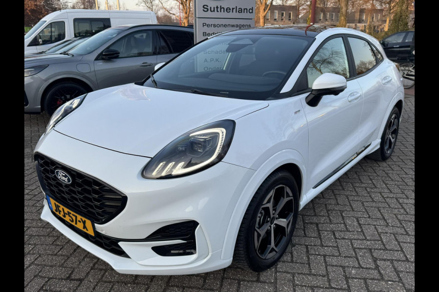 Ford Puma 1.0 EcoBoost Hybrid ST-Line X 125pk Automaat | Adaptieve Cruise | | Panorama dak | 360 graden Camera's | Winterpack | Full LED