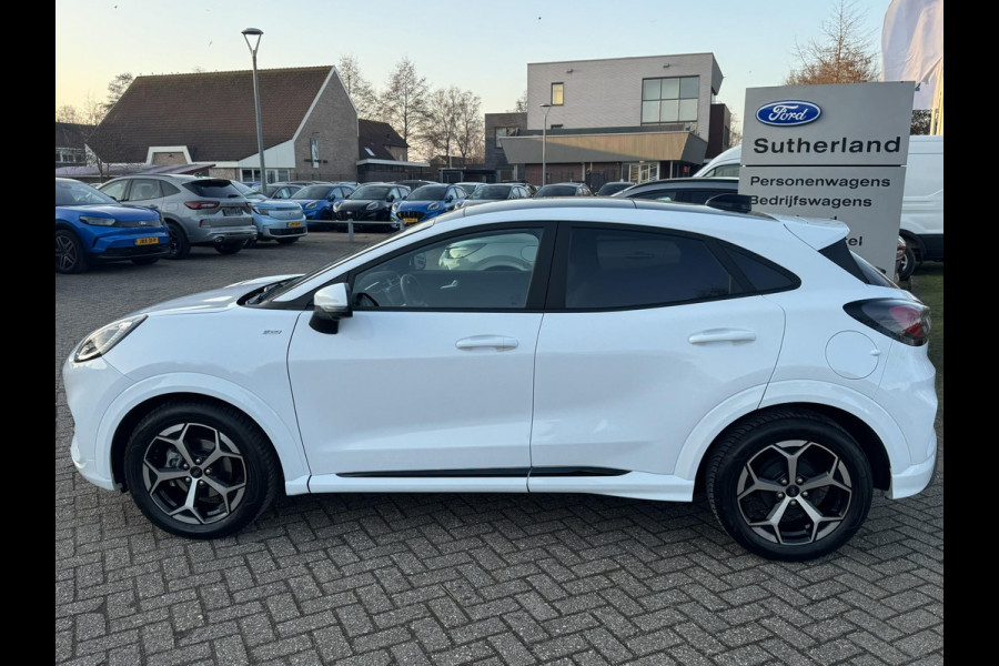 Ford Puma 1.0 EcoBoost Hybrid ST-Line X 125pk Automaat | Adaptieve Cruise | | Panorama dak | 360 graden Camera's | Winterpack | Full LED