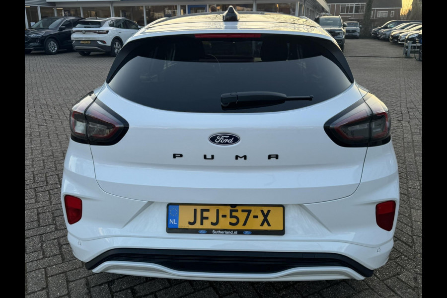 Ford Puma 1.0 EcoBoost Hybrid ST-Line X 125pk Automaat | Adaptieve Cruise | | Panorama dak | 360 graden Camera's | Winterpack | Full LED