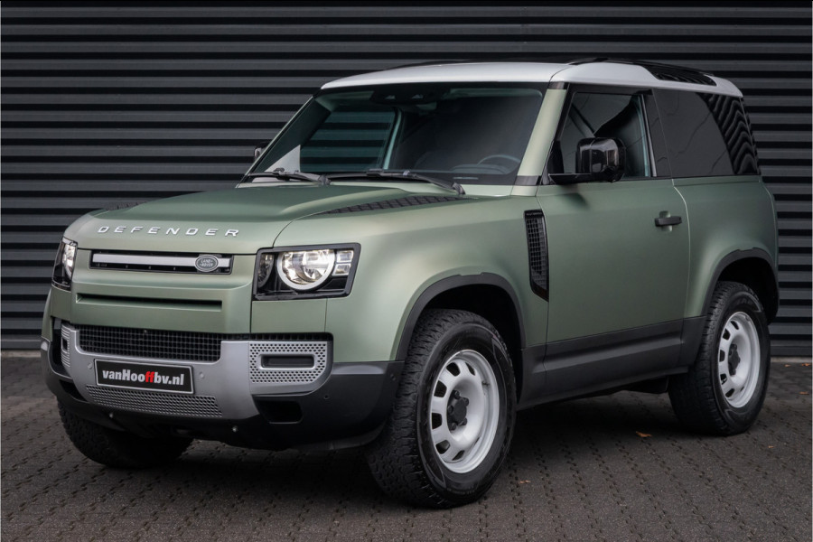 Land Rover Defender 90 Commercial 3.0 D200 3 personen grijs kenteken