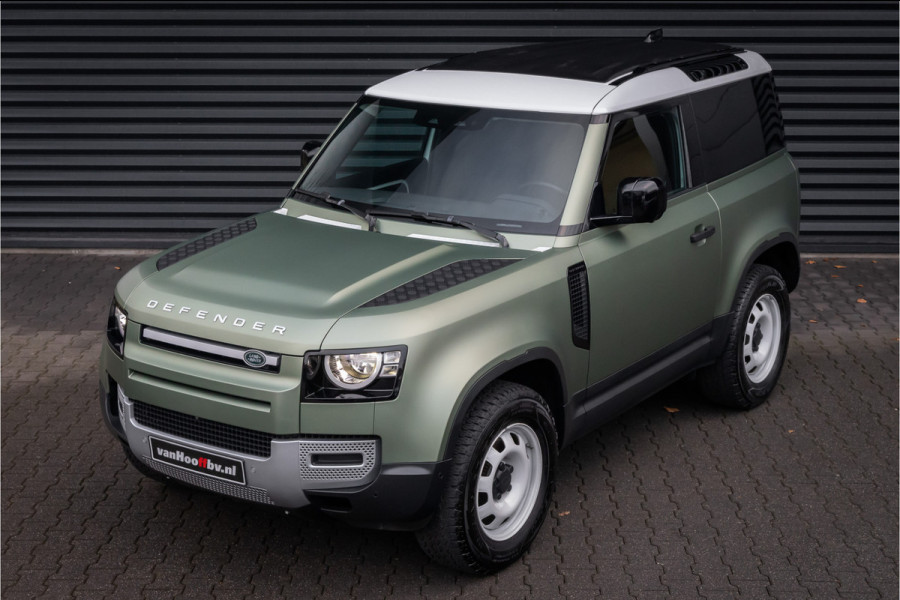 Land Rover Defender 90 Commercial 3.0 D200 3 personen grijs kenteken