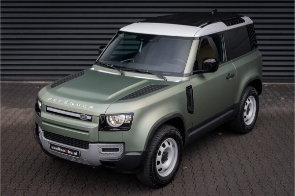 Land Rover Defender 90 Commercial 3.0 D200 3 personen grijs kenteken