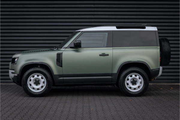 Land Rover Defender 90 Commercial 3.0 D200 3 personen grijs kenteken