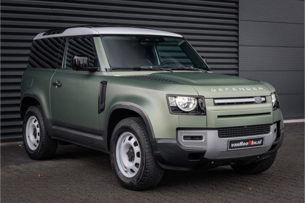 Land Rover Defender 90 Commercial 3.0 D200 3 personen grijs kenteken