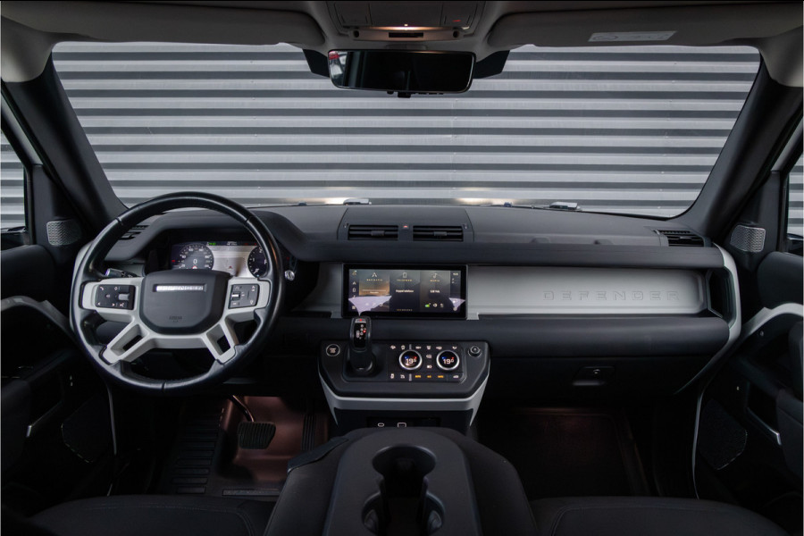 Land Rover Defender 90 Commercial 3.0 D200 3 personen grijs kenteken