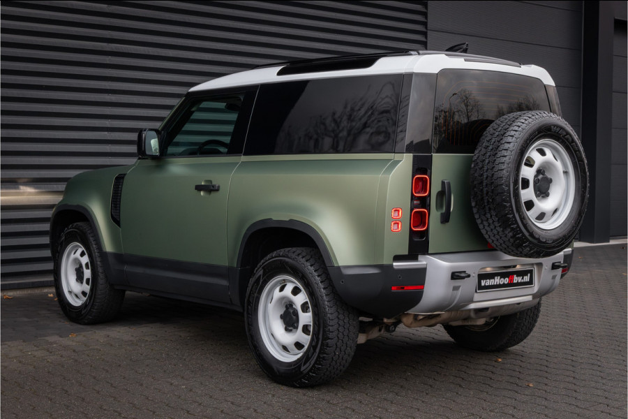 Land Rover Defender 90 Commercial 3.0 D200 3 personen grijs kenteken