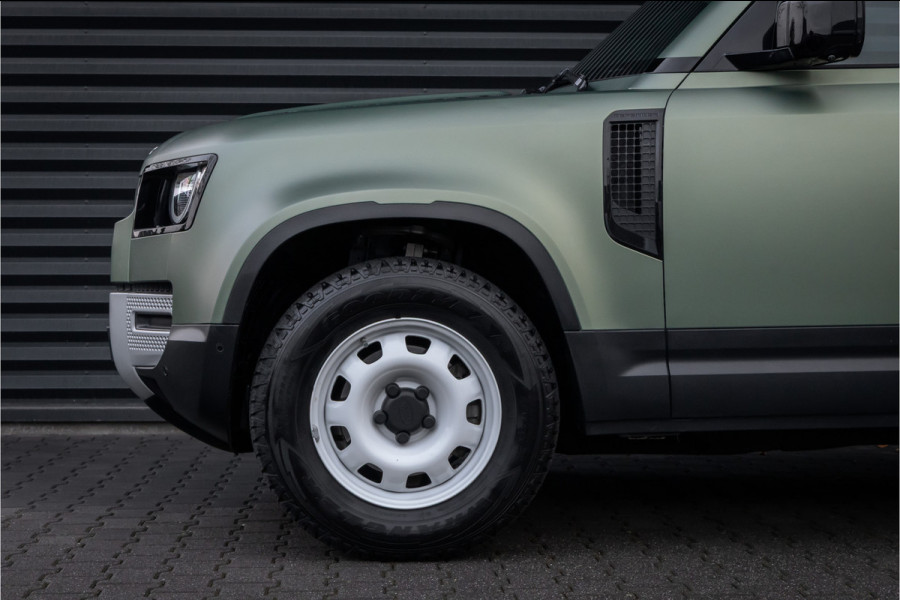 Land Rover Defender 90 Commercial 3.0 D200 3 personen grijs kenteken