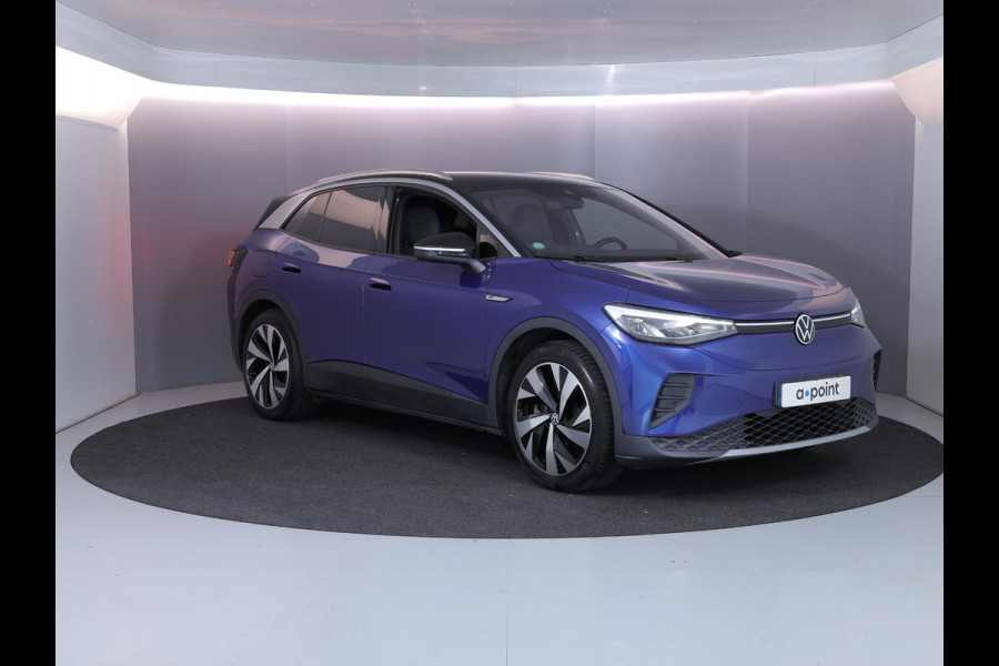 Volkswagen ID.4 First 77 kWh 204 pk | Navigatie | Warmtepomp | Trekhaak (wegklapbaar) | Parkeersensoren | Achteruitrijcamera | Stoelverwarming |SOH 88%