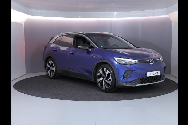 Volkswagen ID.4 First 77 kWh 204 pk | Navigatie | Warmtepomp | Trekhaak (wegklapbaar) | Parkeersensoren | Achteruitrijcamera | Stoelverwarming |SOH 88%
