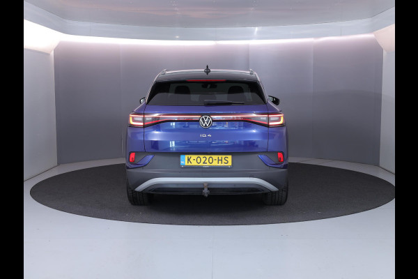 Volkswagen ID.4 First 77 kWh 204 pk | Navigatie | Warmtepomp | Trekhaak (wegklapbaar) | Parkeersensoren | Achteruitrijcamera | Stoelverwarming |SOH 88%