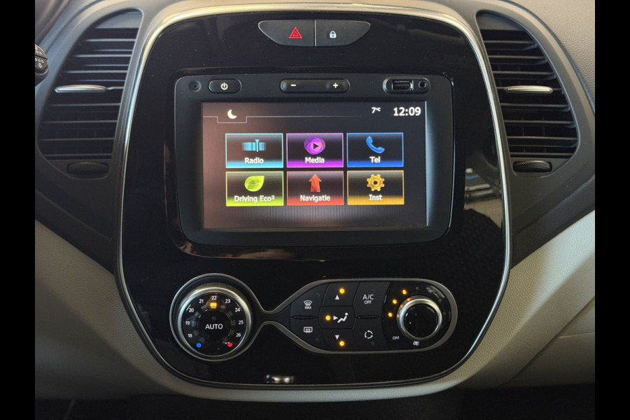 Renault Captur 0.9 TCe Intens | Navi | Clima | Led | 17" | PDC | Bluetooth | Cruise control | 100% onderhouden! Top Staat!