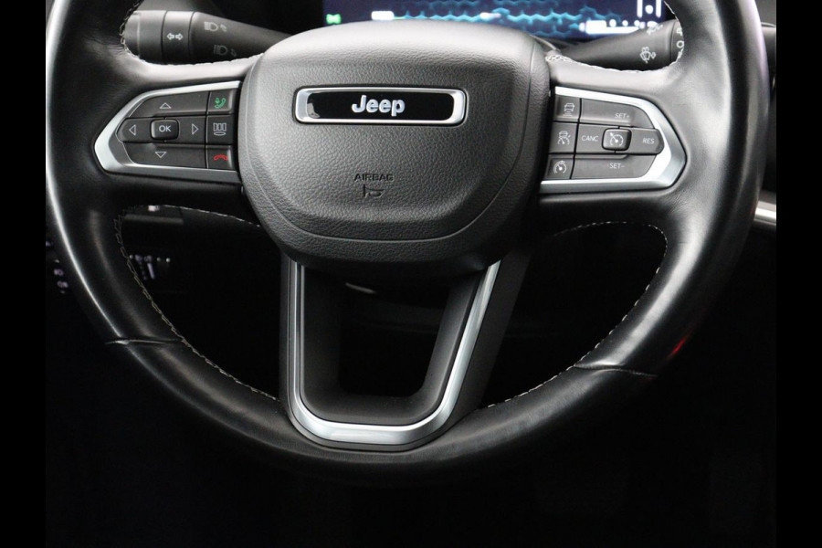 Jeep Compass 4xe 240 Plug-in Hybrid Electric S | Stoel & stuurverwarming | Trekhaak | Adaptive cruise | 360 Camera | Leder | Full LED | Carplay | 19'' | Keyless | Navigatie | PHEV