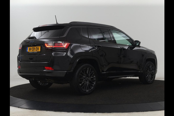 Jeep Compass 4xe 240 Plug-in Hybrid Electric S | Stoel & stuurverwarming | Trekhaak | Adaptive cruise | 360 Camera | Leder | Full LED | Carplay | 19'' | Keyless | Navigatie | PHEV
