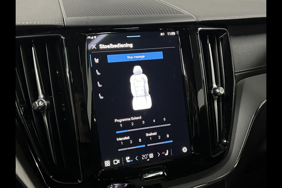 Volvo XC60 2.0 T6 Plug-in hybrid AWD Ultra Black Edition Trekhaak | Bowers & Wilkins | Massage | Stoel ventilatie | Open dak | Stuur-/stoelverwarming | Head-up