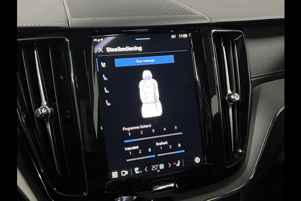 Volvo XC60 2.0 T6 Plug-in hybrid AWD Ultra Black Edition Trekhaak | Bowers & Wilkins | Massage | Stoel ventilatie | Open dak | Stuur-/stoelverwarming | Head-up