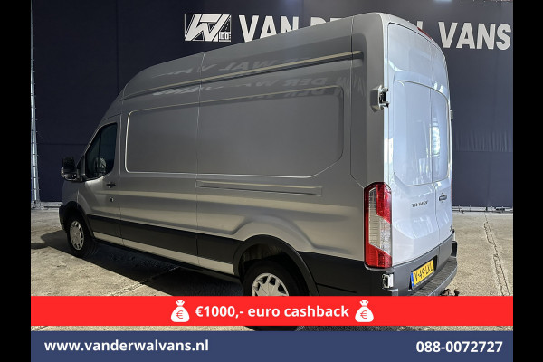 Ford Transit 2.0 TDCI 170pk L3H3 Euro6 Airco | Navigatie | 2500kg Trekhaak | Cruisecontrol Verwarmde voorruit, Parkeersensoren, Bijrijdersbank