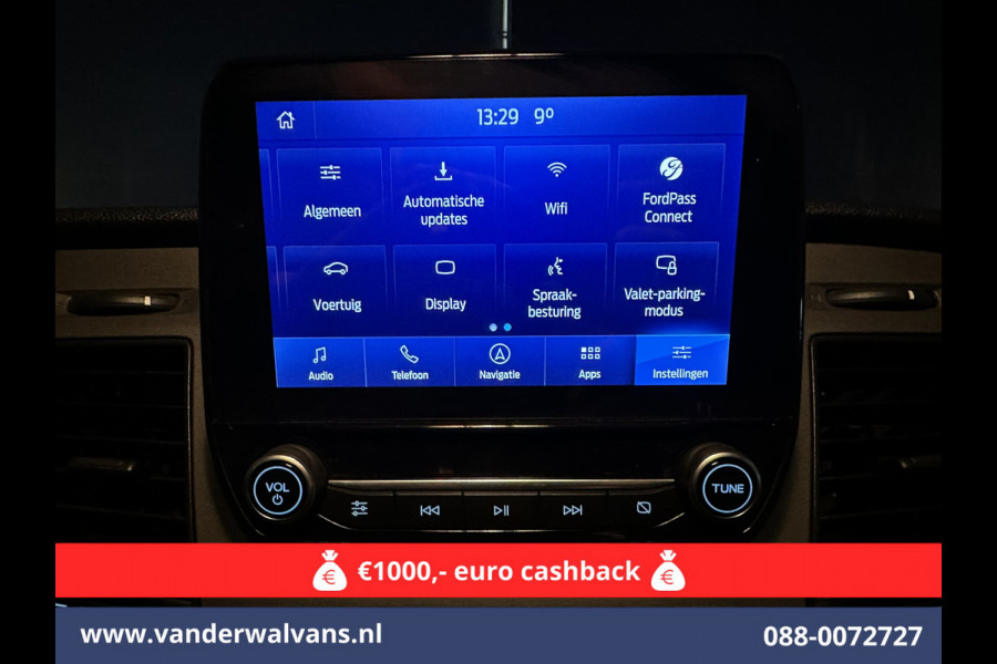 Ford Transit 2.0 TDCI 170pk L3H3 Euro6 Airco | Navigatie | 2500kg Trekhaak | Cruisecontrol Verwarmde voorruit, Parkeersensoren, Bijrijdersbank