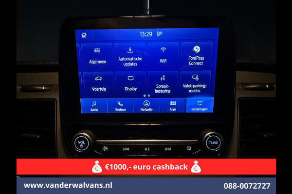 Ford Transit 2.0 TDCI 170pk L3H3 Euro6 Airco | Navigatie | 2500kg Trekhaak | Cruisecontrol Verwarmde voorruit, Parkeersensoren, Bijrijdersbank
