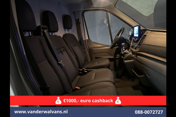 Ford Transit 2.0 TDCI 170pk L3H3 Euro6 Airco | Navigatie | 2500kg Trekhaak | Cruisecontrol Verwarmde voorruit, Parkeersensoren, Bijrijdersbank